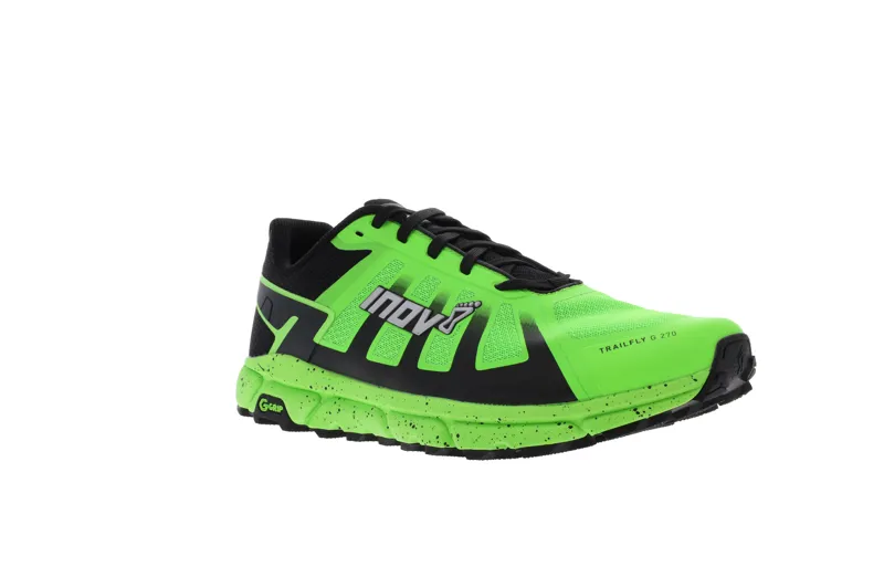 Inov8 Trailfly G 270 Women's Trail Running Shoe in Green/Black-6